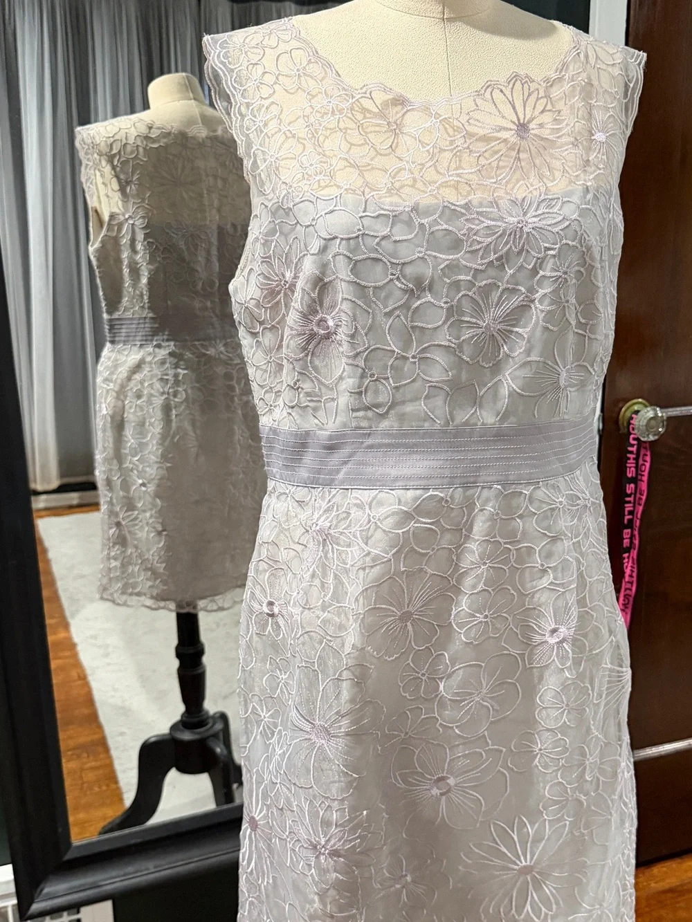 Karen Millen Lavender Lace Dress